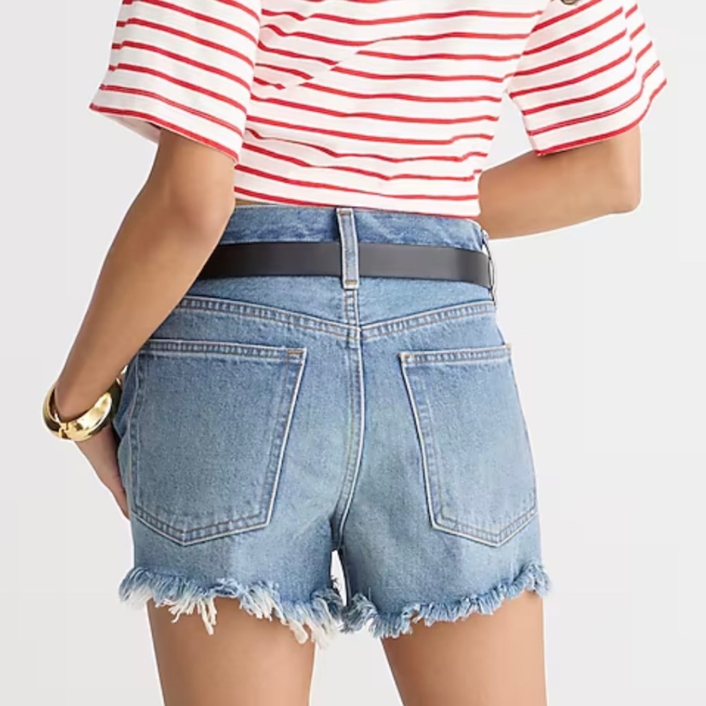 J. Crew Relaxed Jean Short in Baxter Streer Wash
